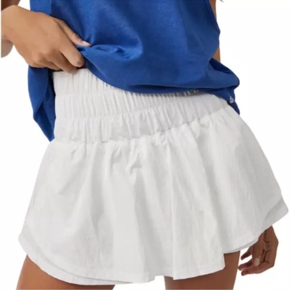 Free People FP Movement Large White Skort Shorts - Picture 1 of 7